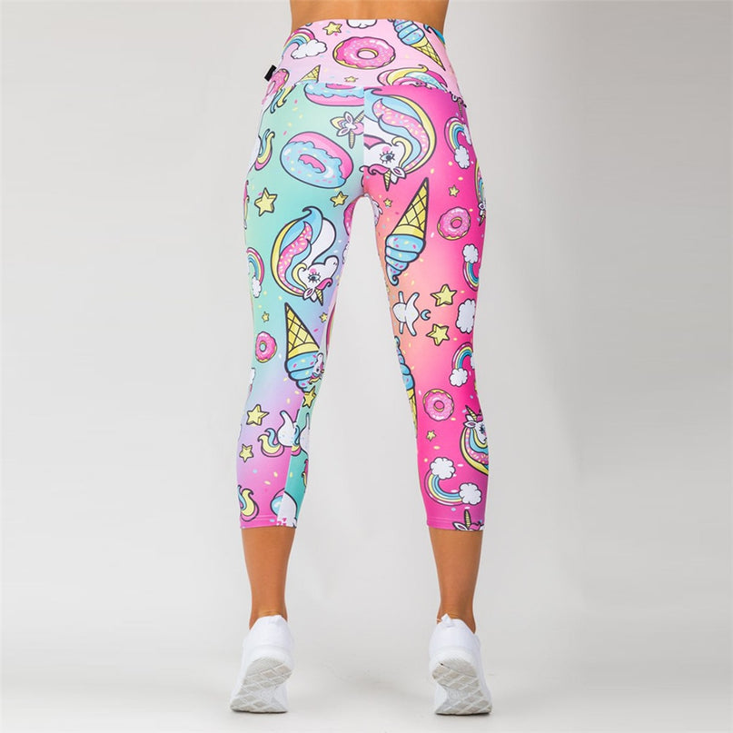 Unicorn Capri Leggings