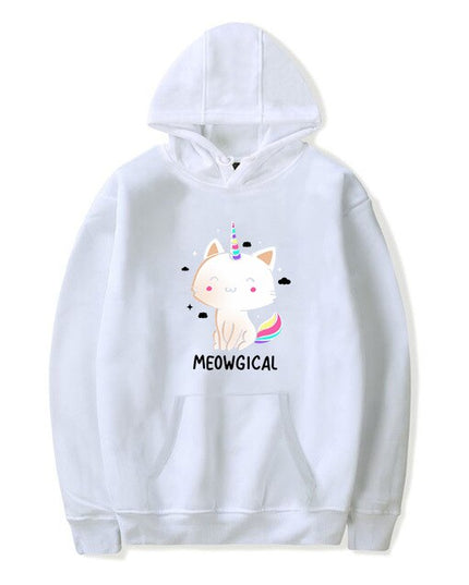 Cute Caticorn Hoodie