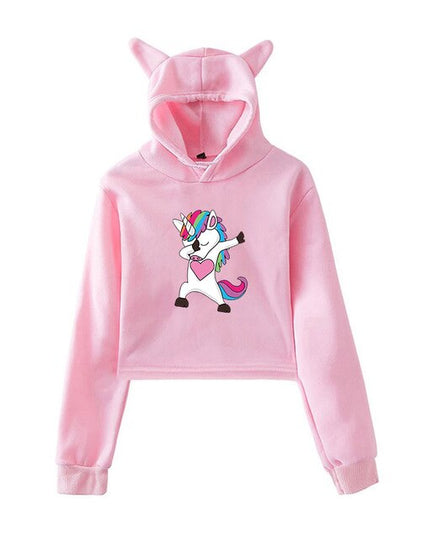 Punk Dabbing Unicorn Hoodie