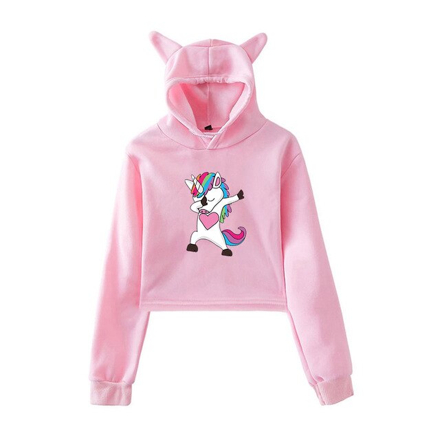 Punk Dabbing Unicorn Hoodie