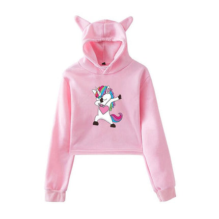 Punk Dabbing Unicorn Hoodie