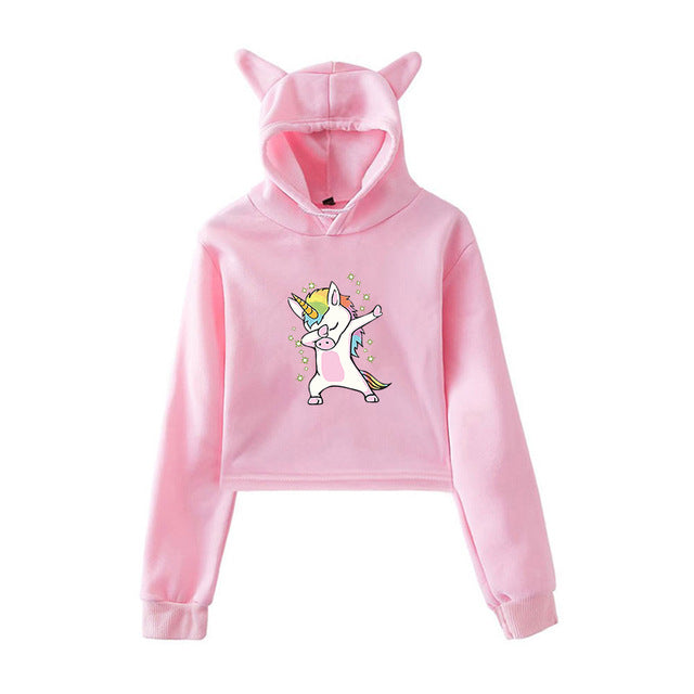 Cute Dabbing Unicorn Hoodie