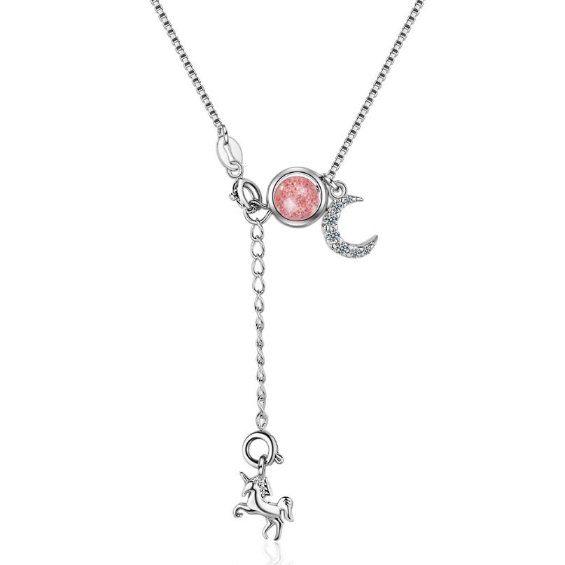 Sterling Silver Unicorn Necklace