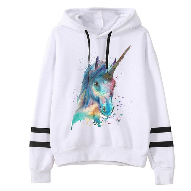 Artistic Unicorn Hoodie