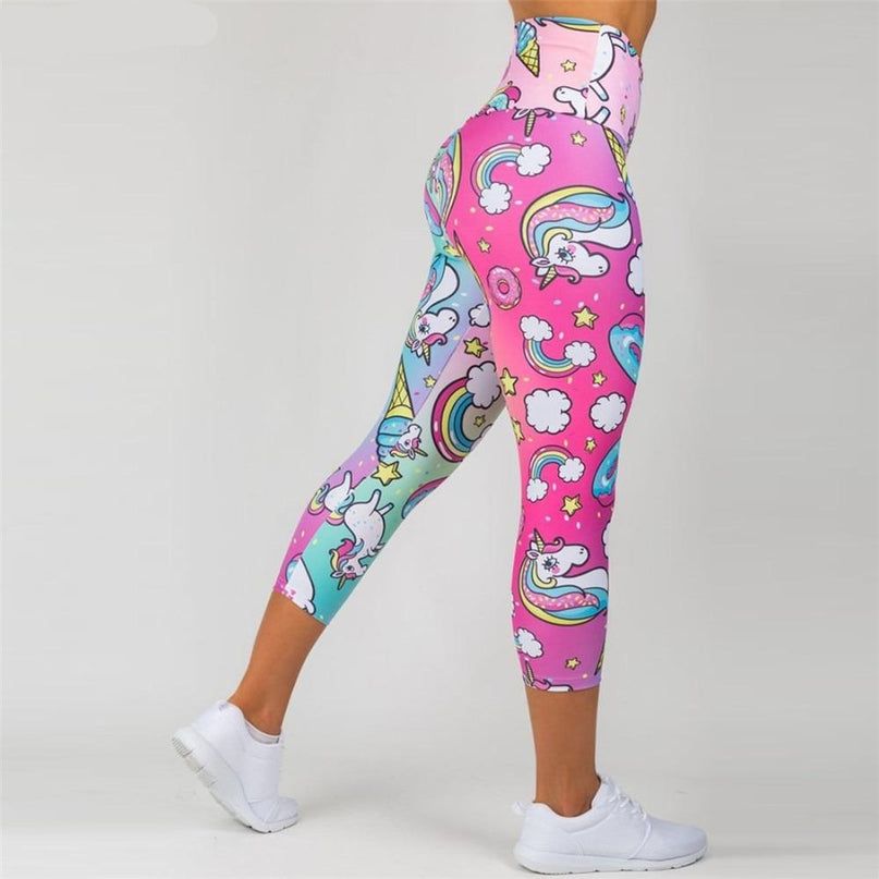 Unicorn Capri Leggings