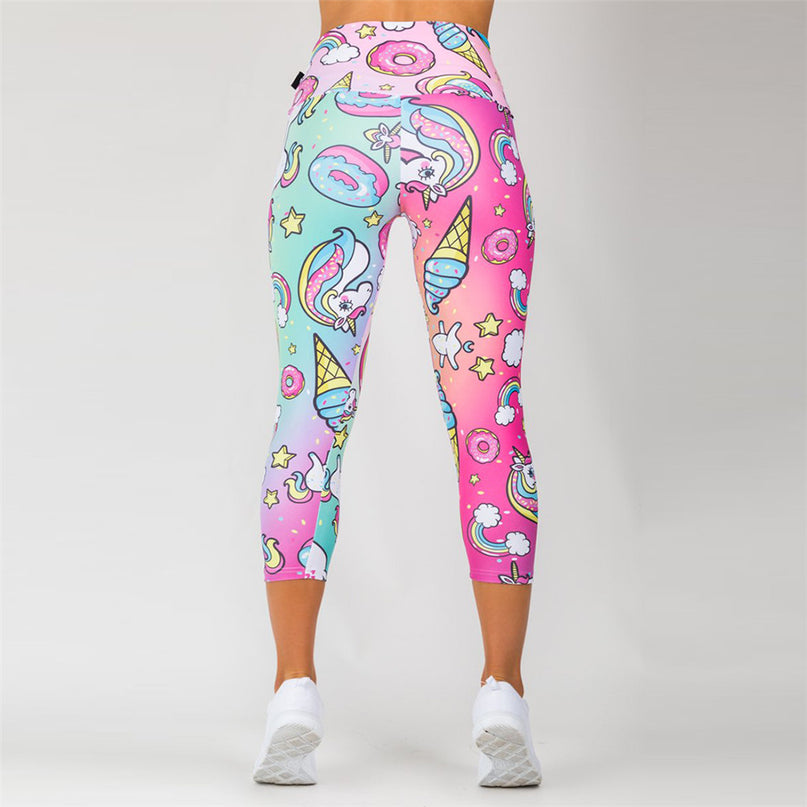 Unicorn Capri Leggings