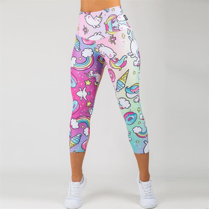 Unicorn Capri Leggings