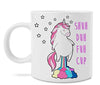 Shuh duh fuh cup unicorn mug