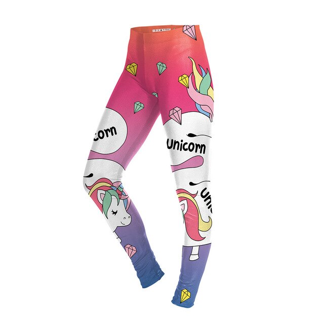 Comic Unicorn Leggings