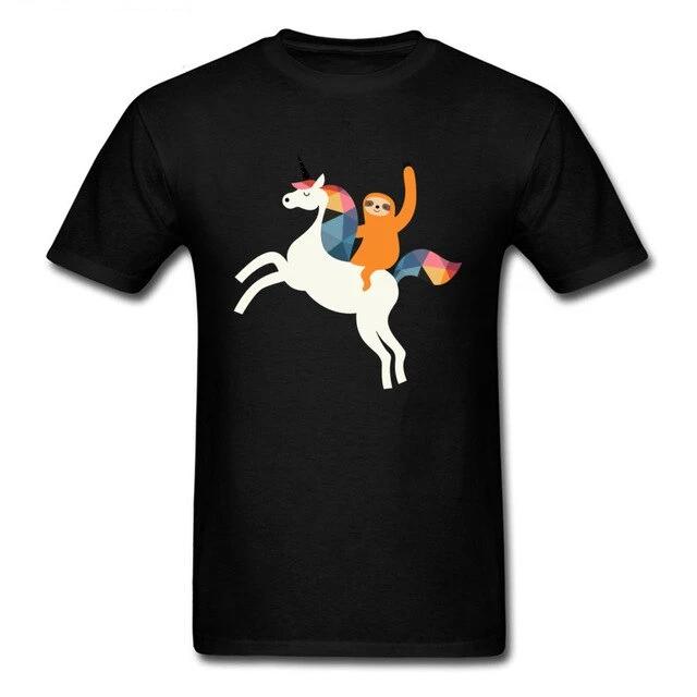 Sloth Riding Unicorn Shirt