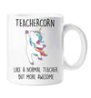 Teachercorn Unicorn Mug
