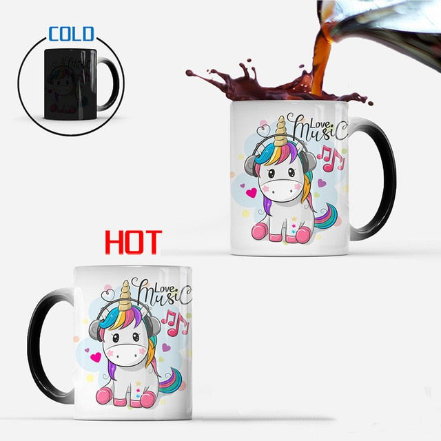 Love Music Unicorn Mug