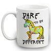 Dare To Be Different Unicorn Mug