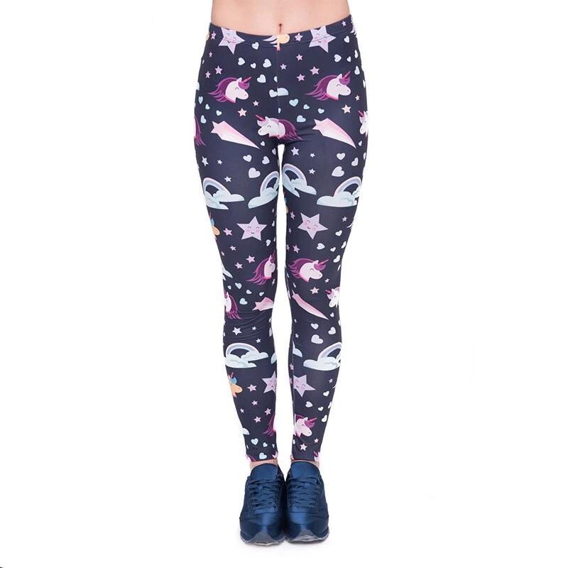 Navy Unicorn Leggings
