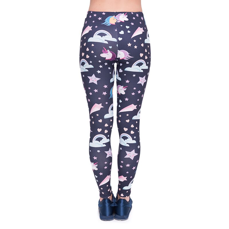 Navy Unicorn Leggings