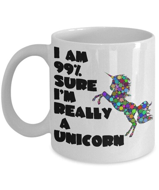 I'm 99% Unicorn Mug