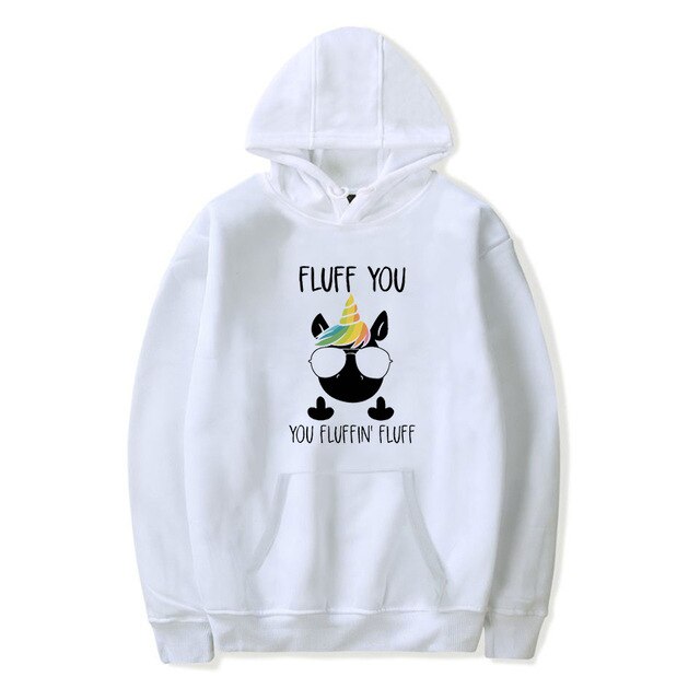 Fluff You Unicorn Hoodie