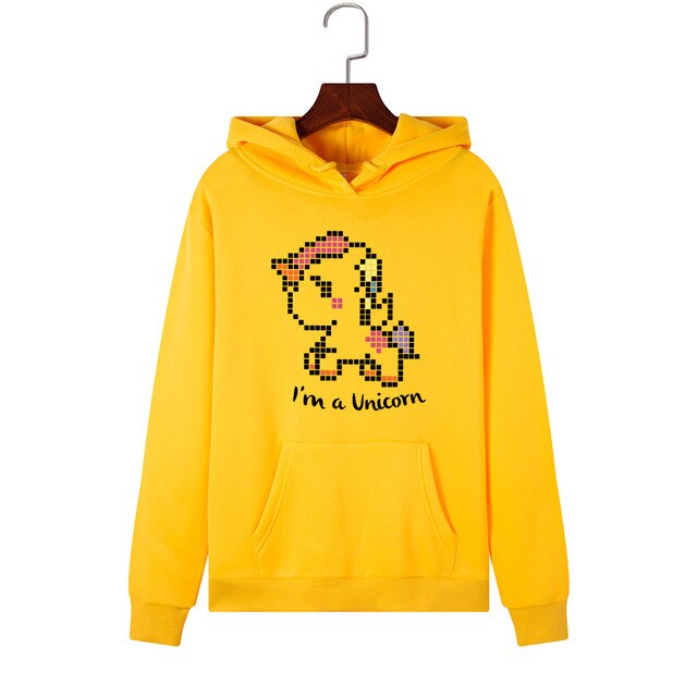 Unicorn Pixel Hoodie