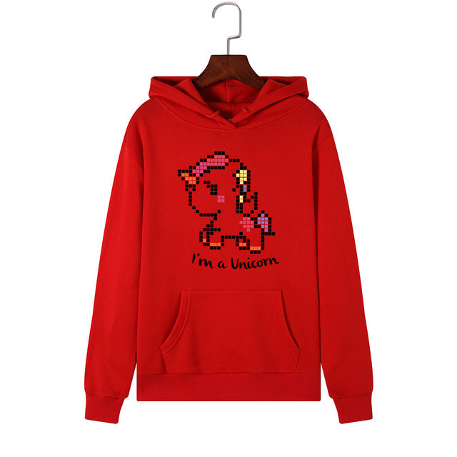 Unicorn Pixel Hoodie
