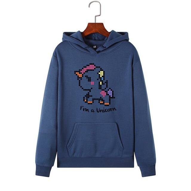 Unicorn Pixel Hoodie
