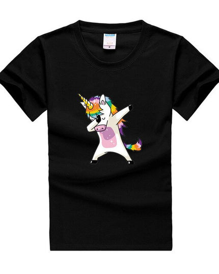 Multicolor Dabbing Unicorn Shirt