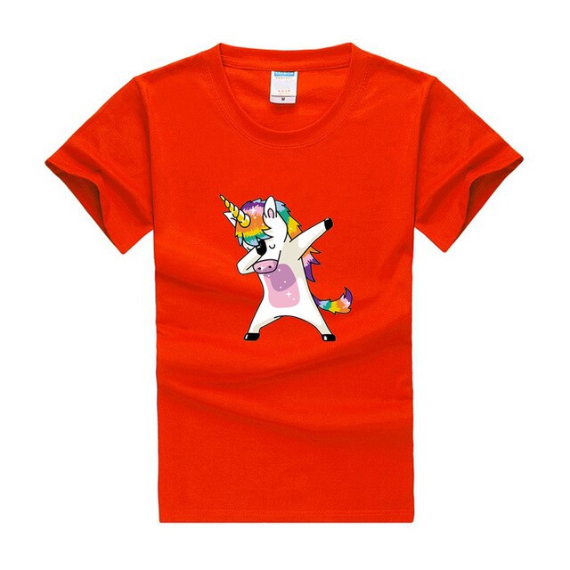 Multicolor Dabbing Unicorn Shirt