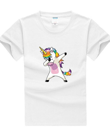 Multicolor Dabbing Unicorn Shirt