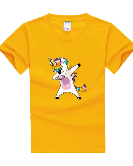 Multicolor Dabbing Unicorn Shirt