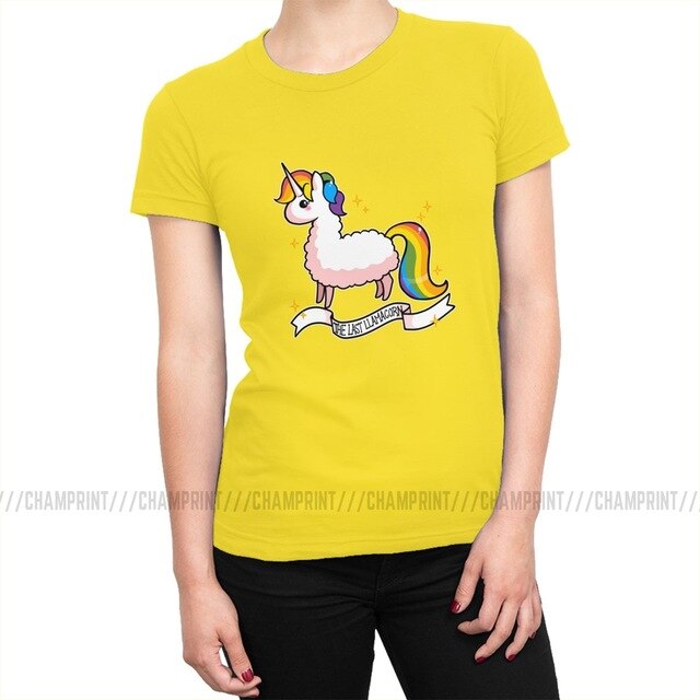 llamacorn t shirt