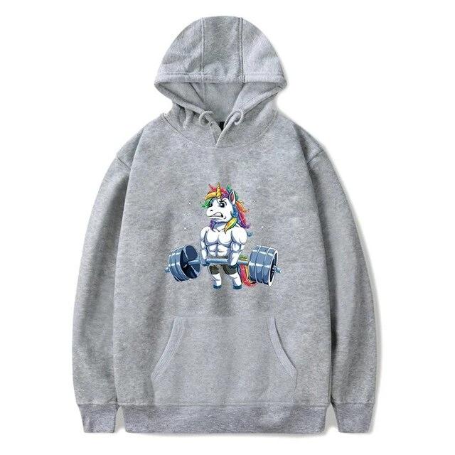 Lifting Unicorn Hoodie