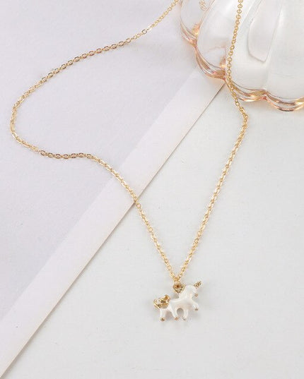 Tiny Unicorn Necklace