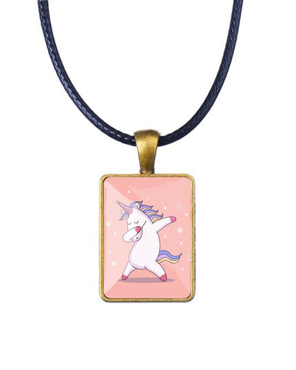 Dabbing Unicorn Necklace