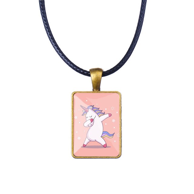 Dabbing Unicorn Necklace