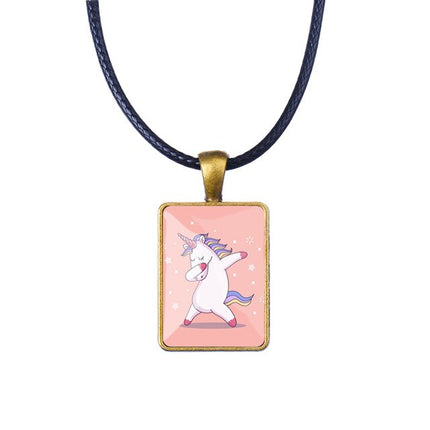 Dabbing Unicorn Necklace