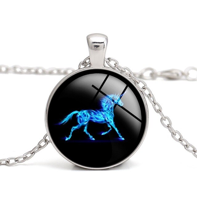 Cosmic Unicorn Necklace