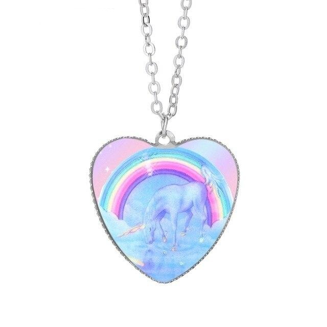 Unicorn Heart Necklace