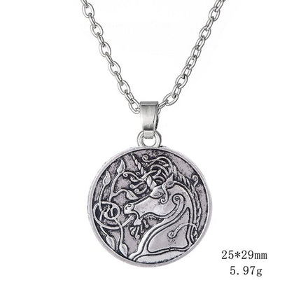 Unicorn Gothic Necklace