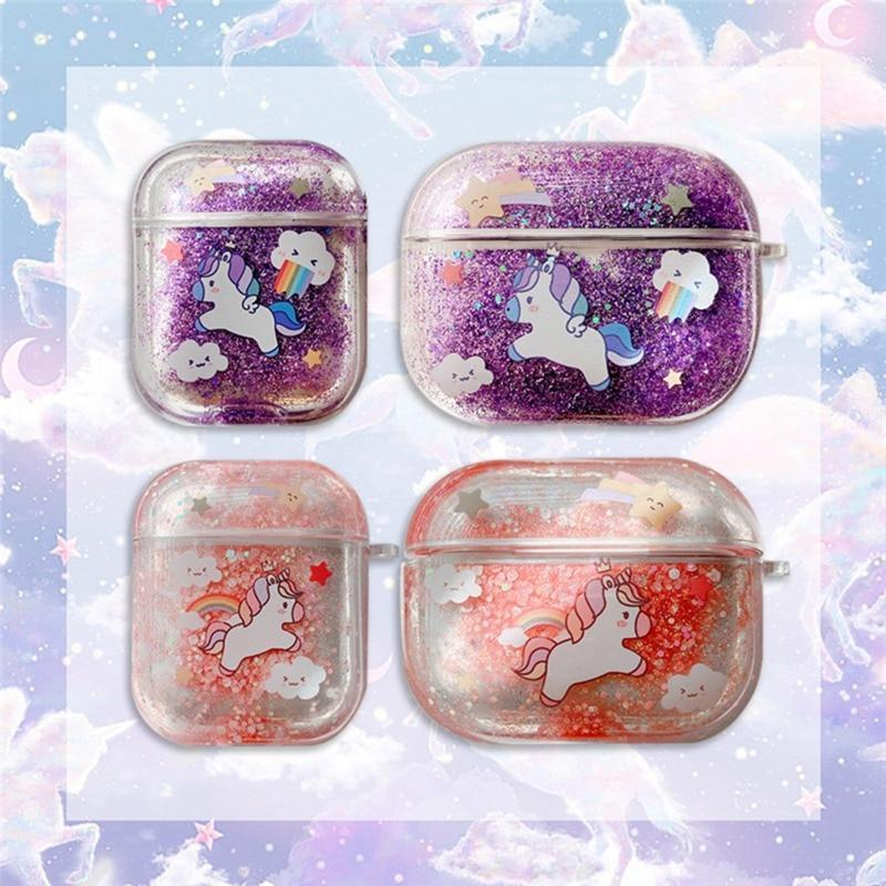 Glitter Unicorn AirPods Case