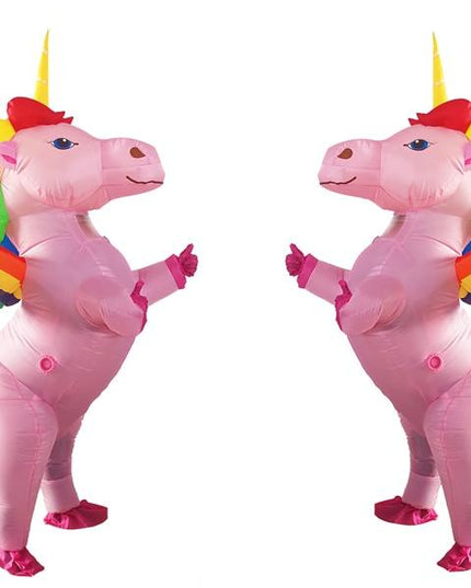 Rainbow Unicorn Inflatable Costume