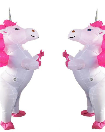 Stylish Adult Unicorn Inflatable Costume