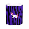 Unicorn Purple Zebra Mug