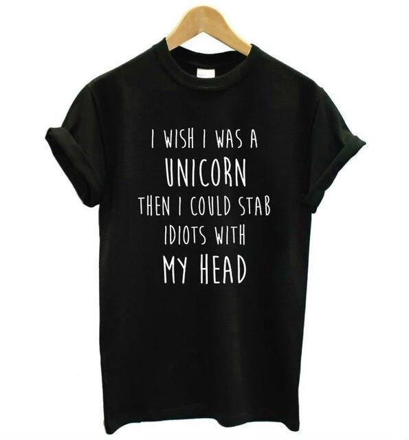 I Wish I Was a Unicorn Shirt