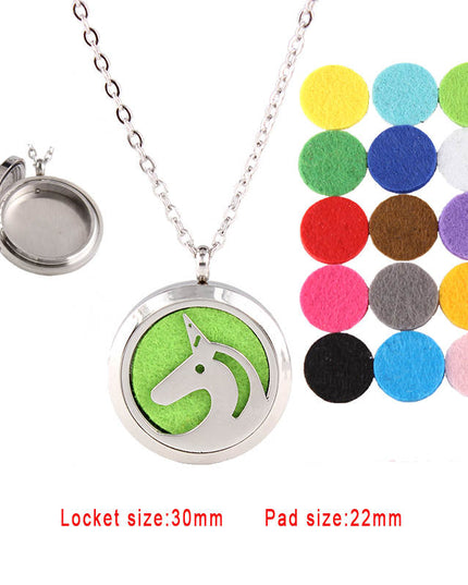 Medallion Unicorn Necklace