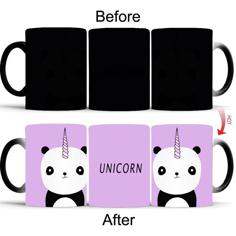 Purple Panda Unicorn Mug