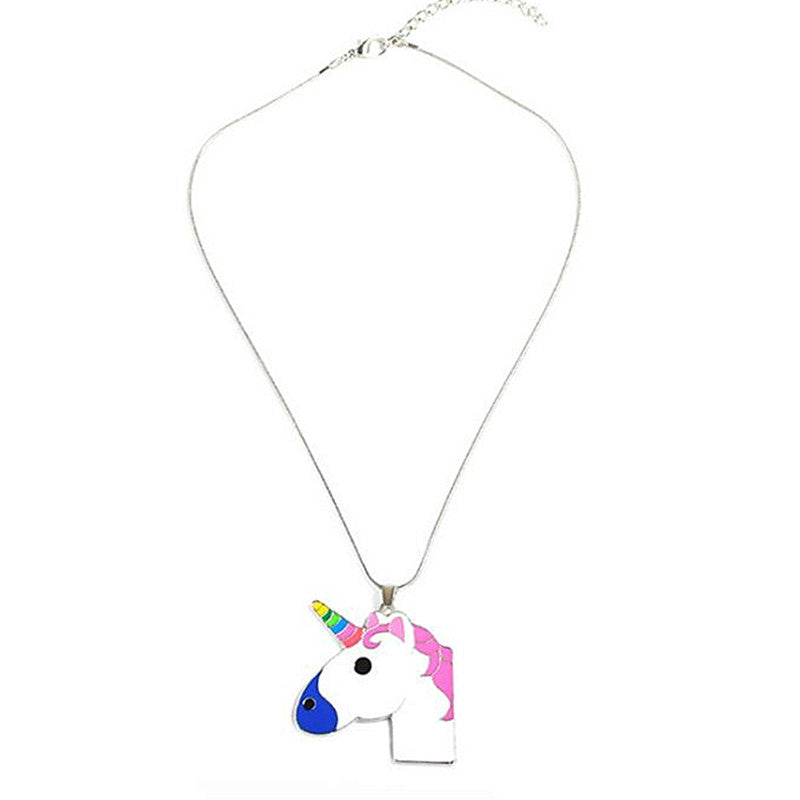Emoji Unicorn Necklace