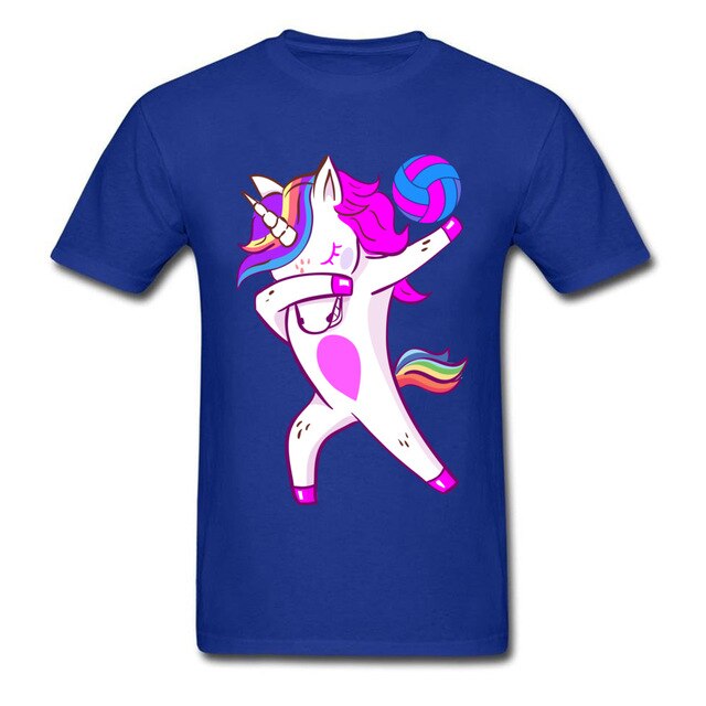 Dabbing Unicorn Volleyball Shirt