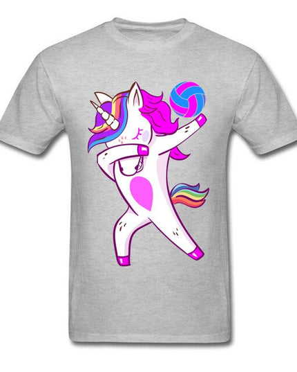 Dabbing Unicorn Volleyball Shirt