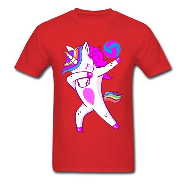 Dabbing Unicorn Volleyball Shirt