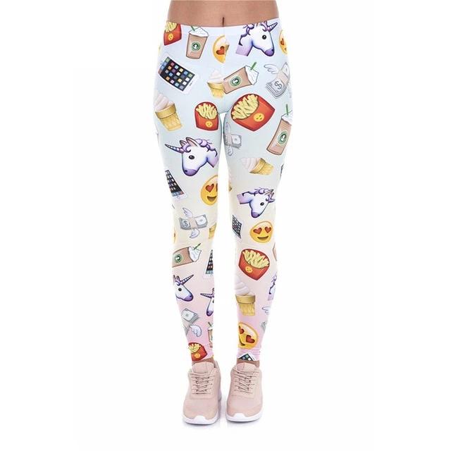 Unicorn Emoji Leggings