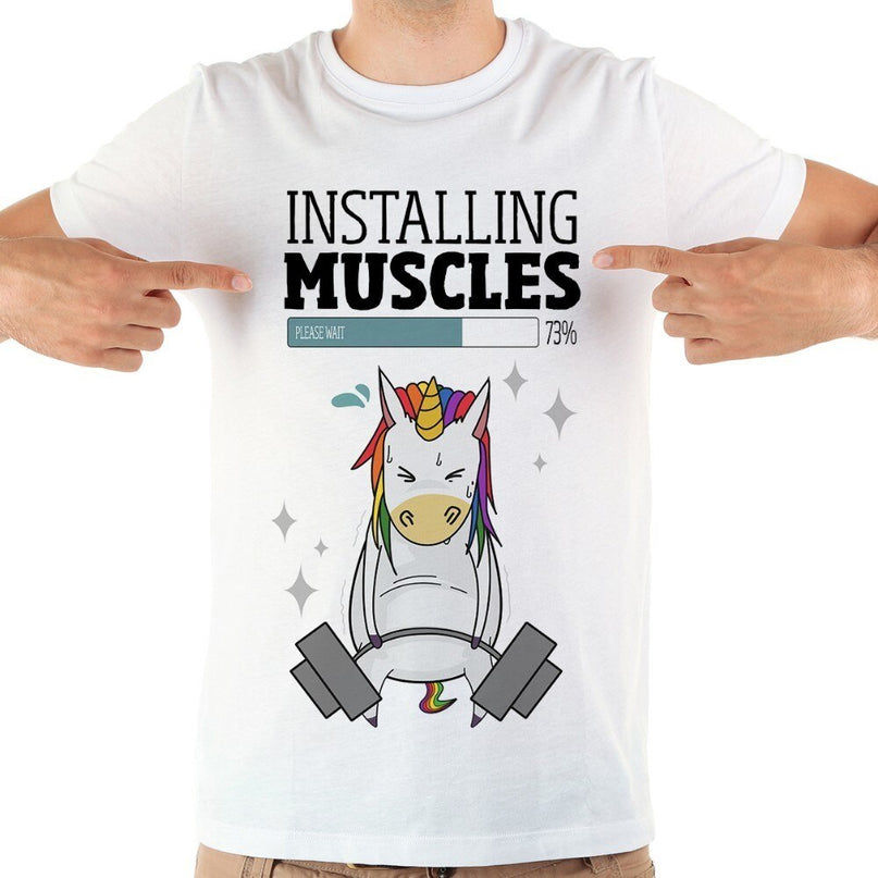 Deadlifting Unicorn Shirt